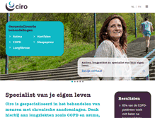 Tablet Screenshot of ciro-horn.nl